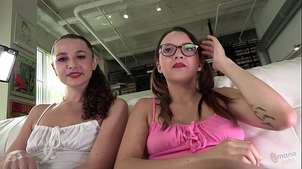 Liz Jordan and Honey Hayes finish the job for a giant wad of sperm!